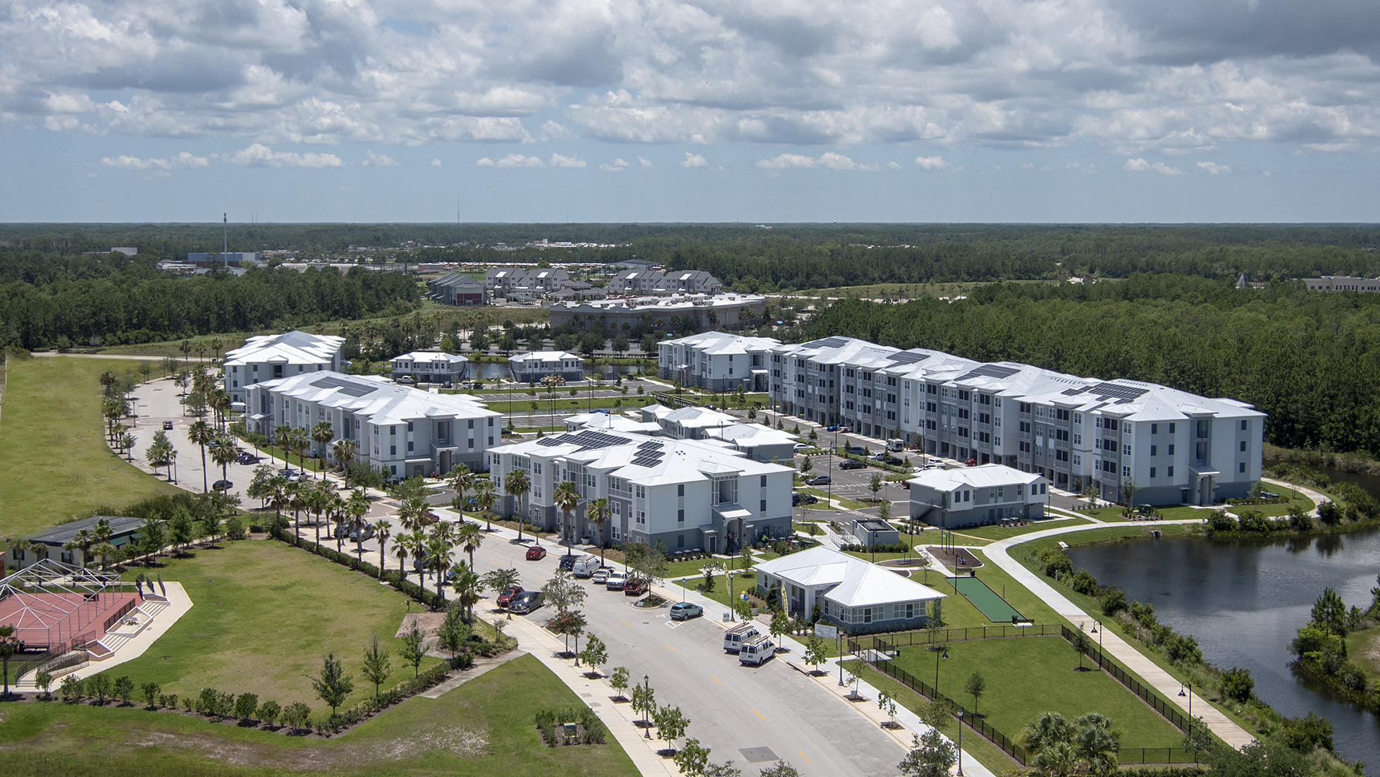 Central Landings Aerial